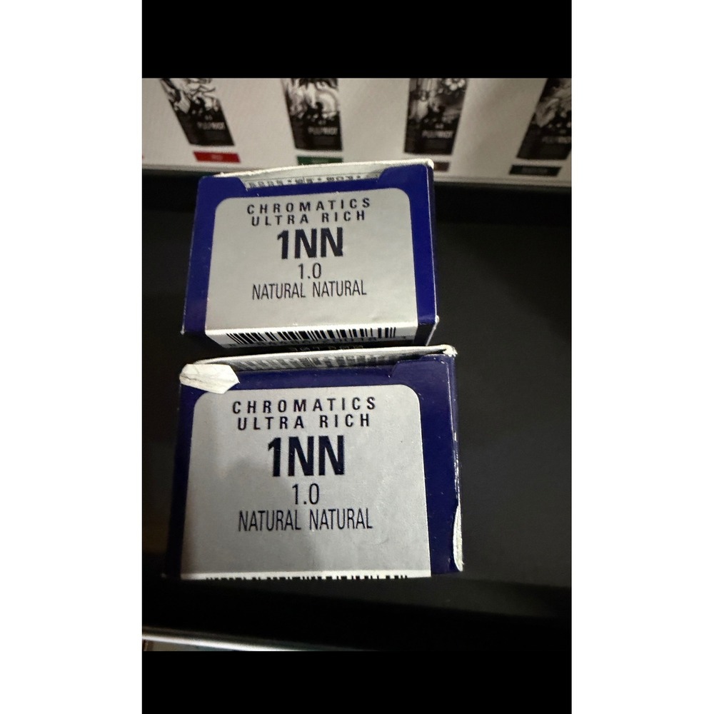 Redken Chromatics Ultra Rich Hair Color 1NN Natural Natural Ammonia-Free 2-Pack